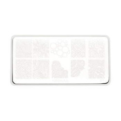 Plaque de stamping - arabesques